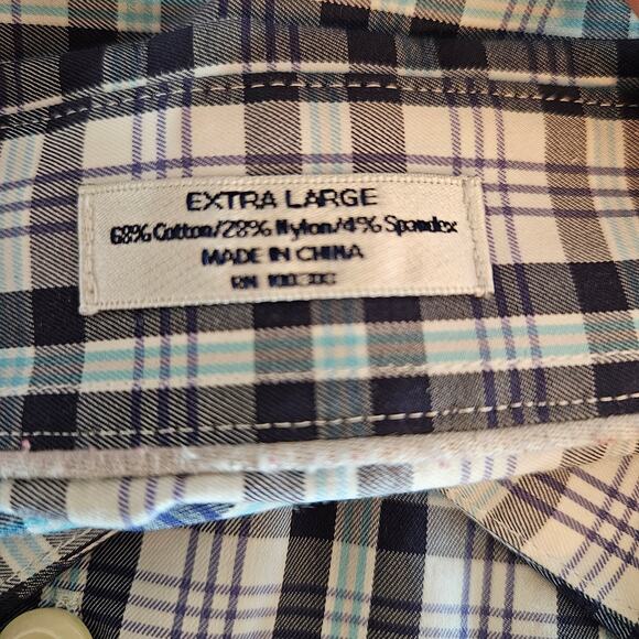 Men's Peter Millar Button Down Long Sleeve XL - Picture 3 of 9